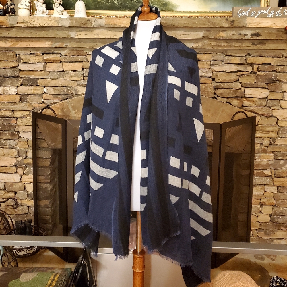 Banana Republic Wool Blend Rectangular Scarf - image 1